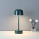 Metal Cone Cordless Table Lamp