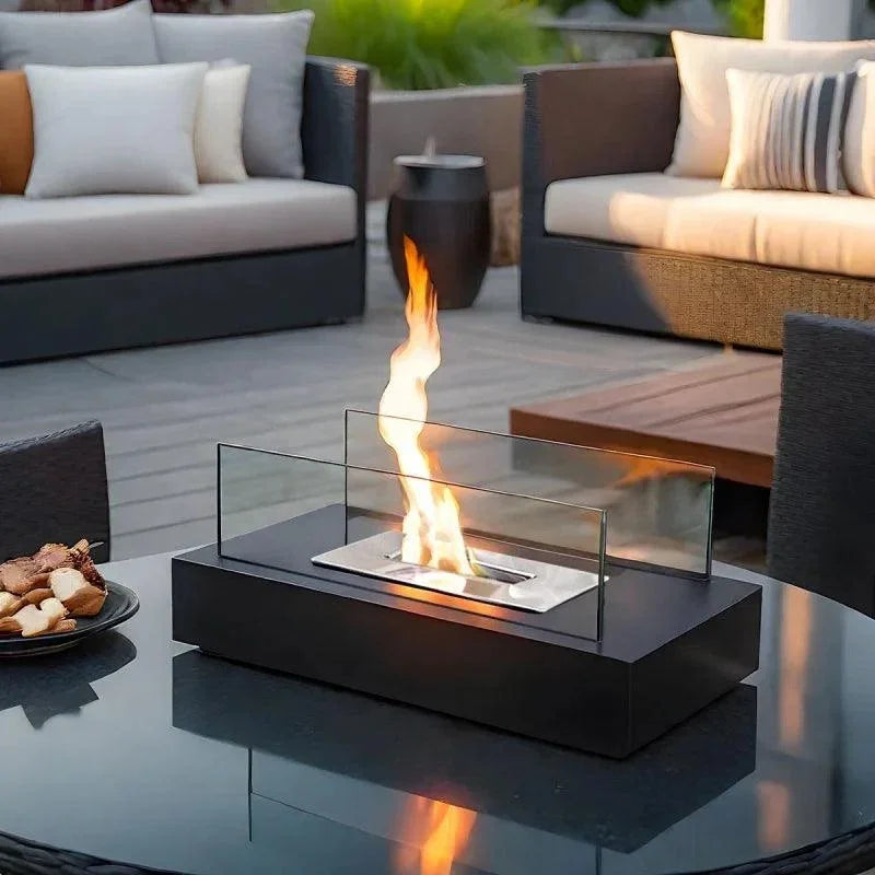 Tabletop Bioethanol Fireplace Lantern