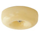 Halcyon Modern Bauhaus Glass Round Ceiling Lamp