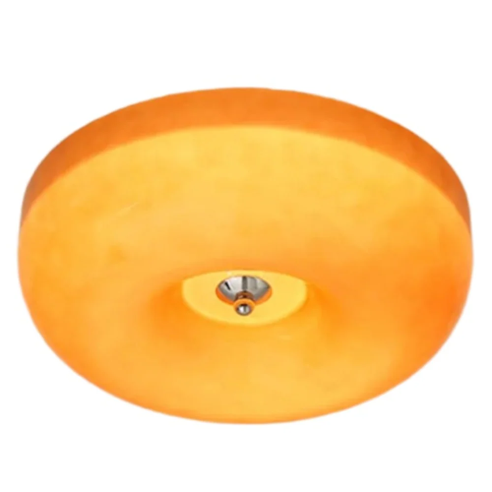 Halcyon Modern Bauhaus Glass Round Ceiling Lamp