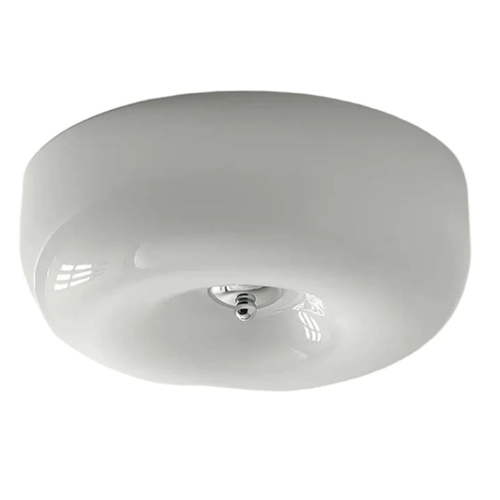 Halcyon Modern Bauhaus Glass Round Ceiling Lamp