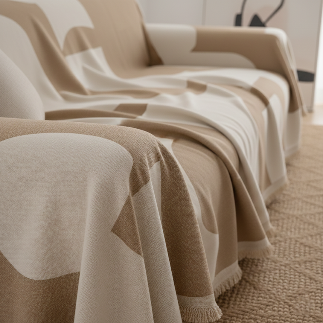 Chenille Sofa Cover image 3