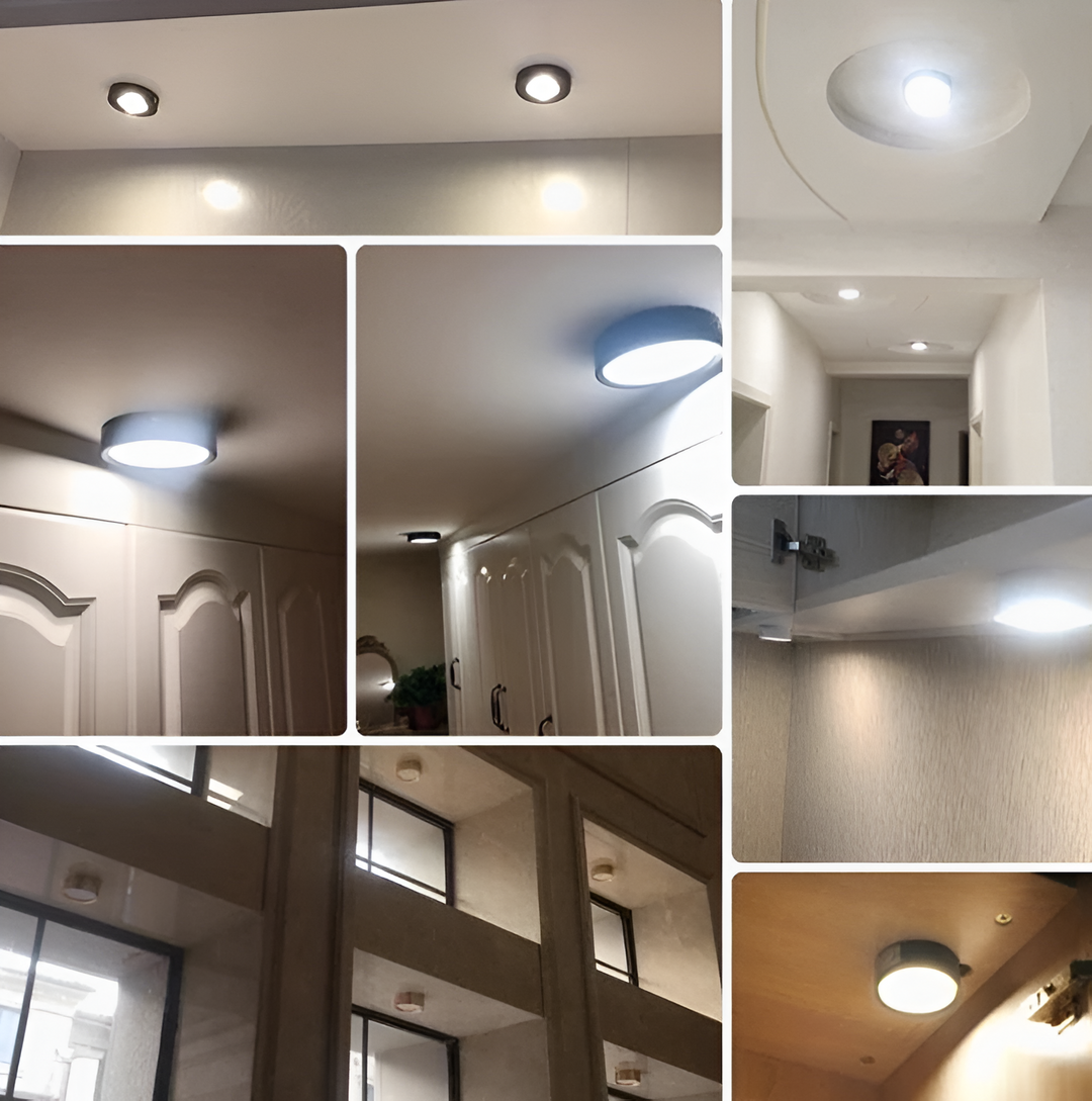 Mini Round Ceiling Downlight | Surface-Mounted, Seven Colours