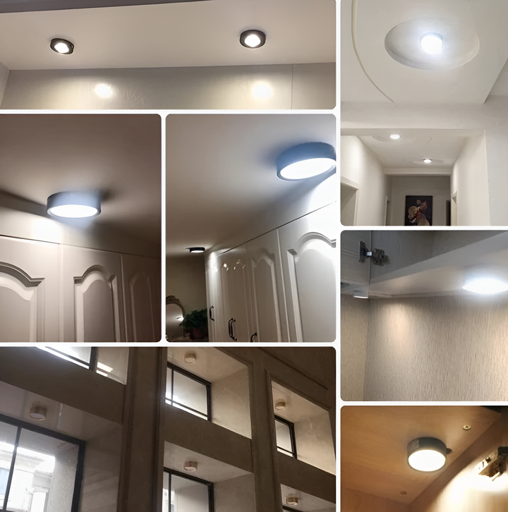 Mini Round Ceiling Downlight | Surface-Mounted, Seven Colours
