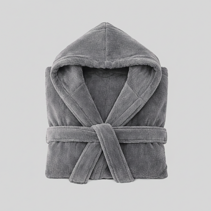 Men Hooded Bathrobe image 1