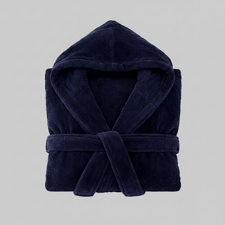 Men Hooded Bathrobe image 5