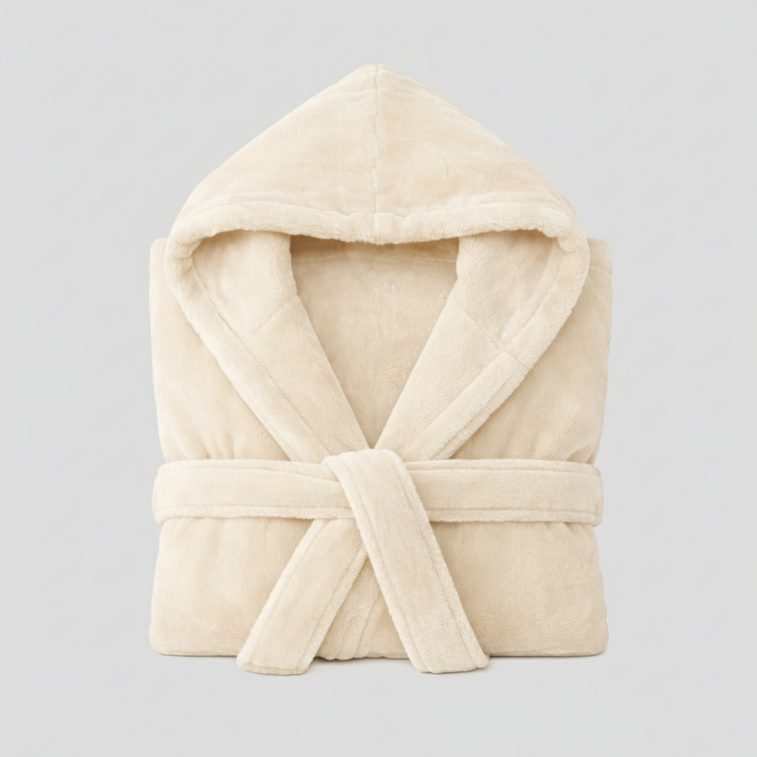 Men Hooded Bathrobe image 6