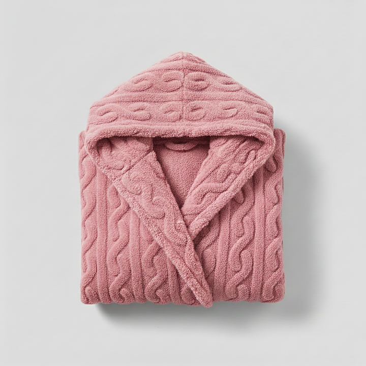 Women's Hooded Bathrobe image 7