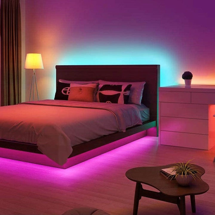 Colour-Changing LED Strip Light with Remote