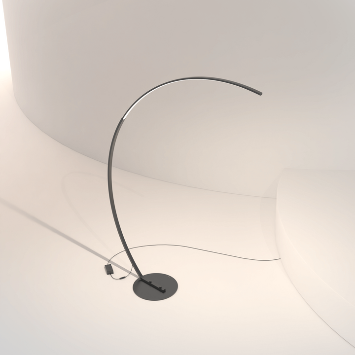 Icarus Dimmable Metal Floor Lamp, view 9