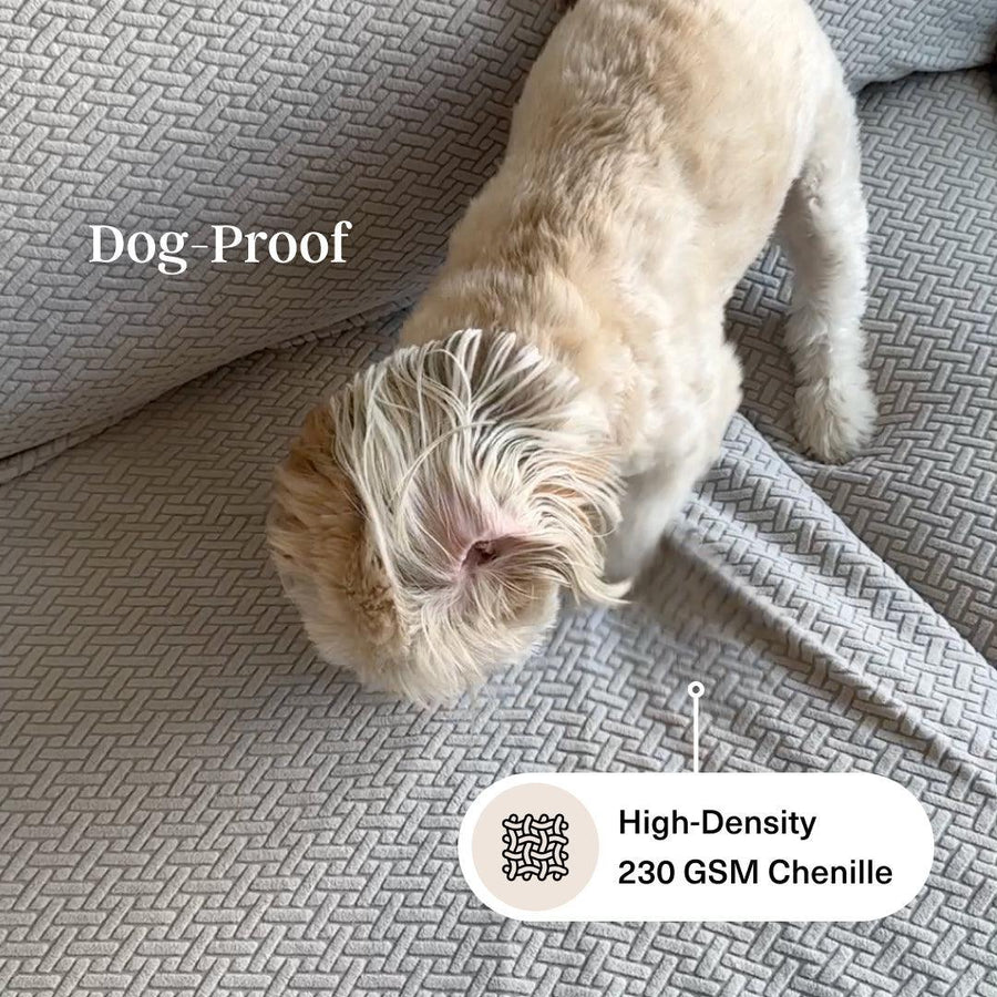 Stretch Sofa Cushion Cover | Classic Jacquard, 11 Colours