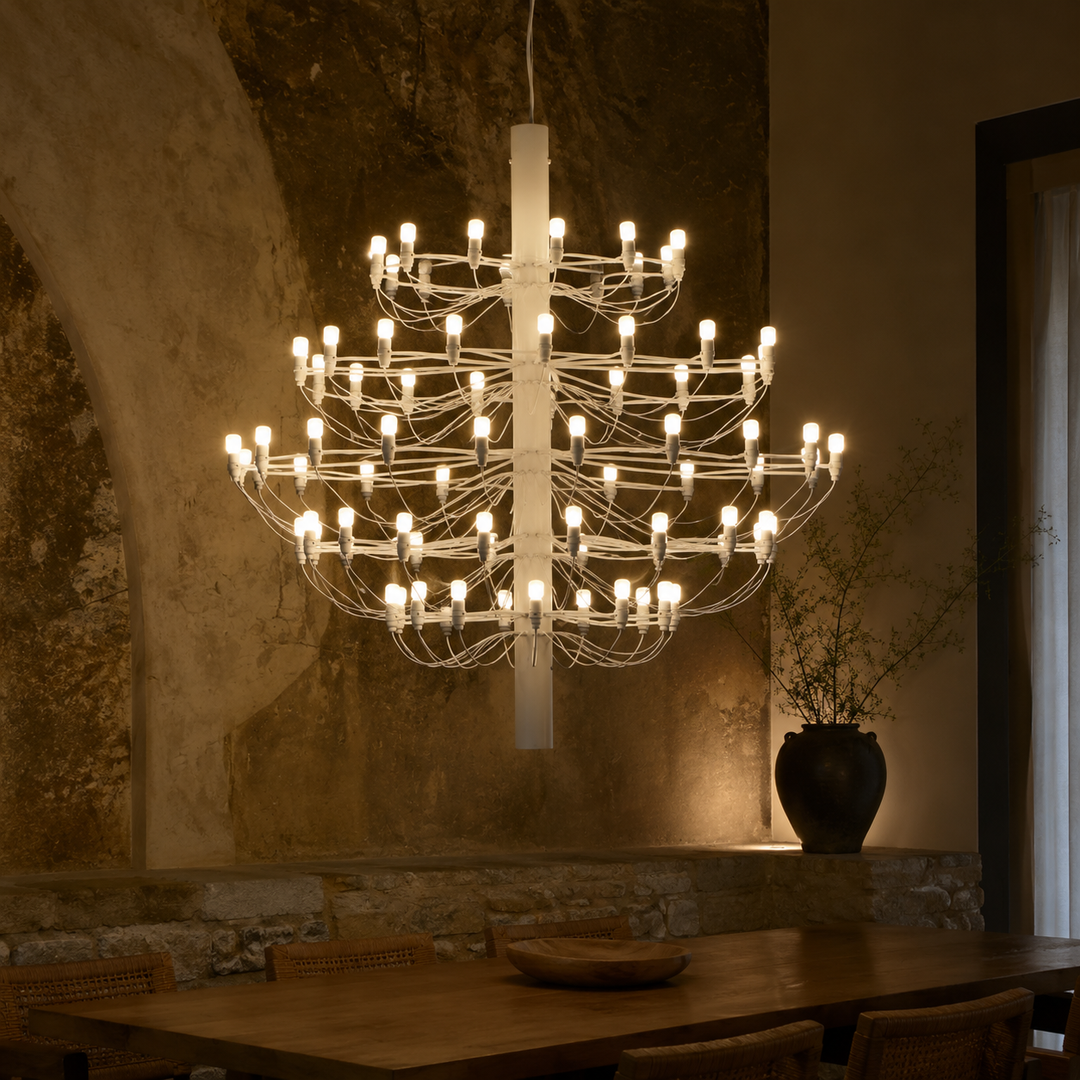 Italian Medieval Designer Chandelier