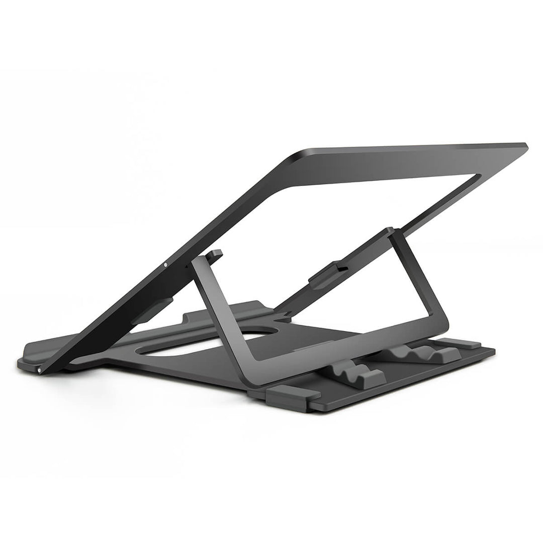 Foldable Aluminium Laptop Stand | Adjustable, Silver or Black