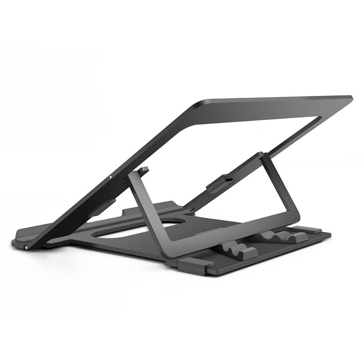 Foldable Aluminium Laptop Stand | Adjustable, Silver or Black