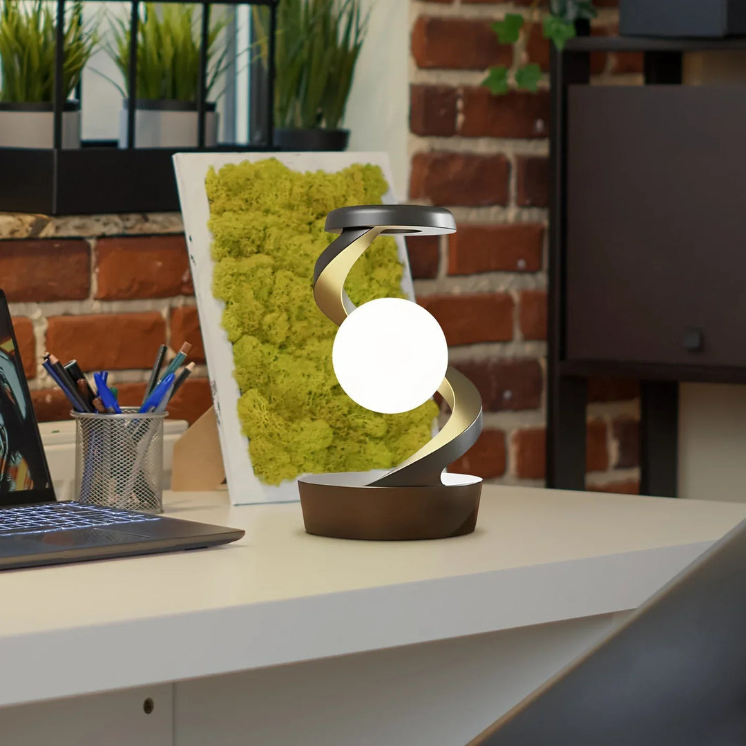 Spiral Arm Gesture Control Table Lamp