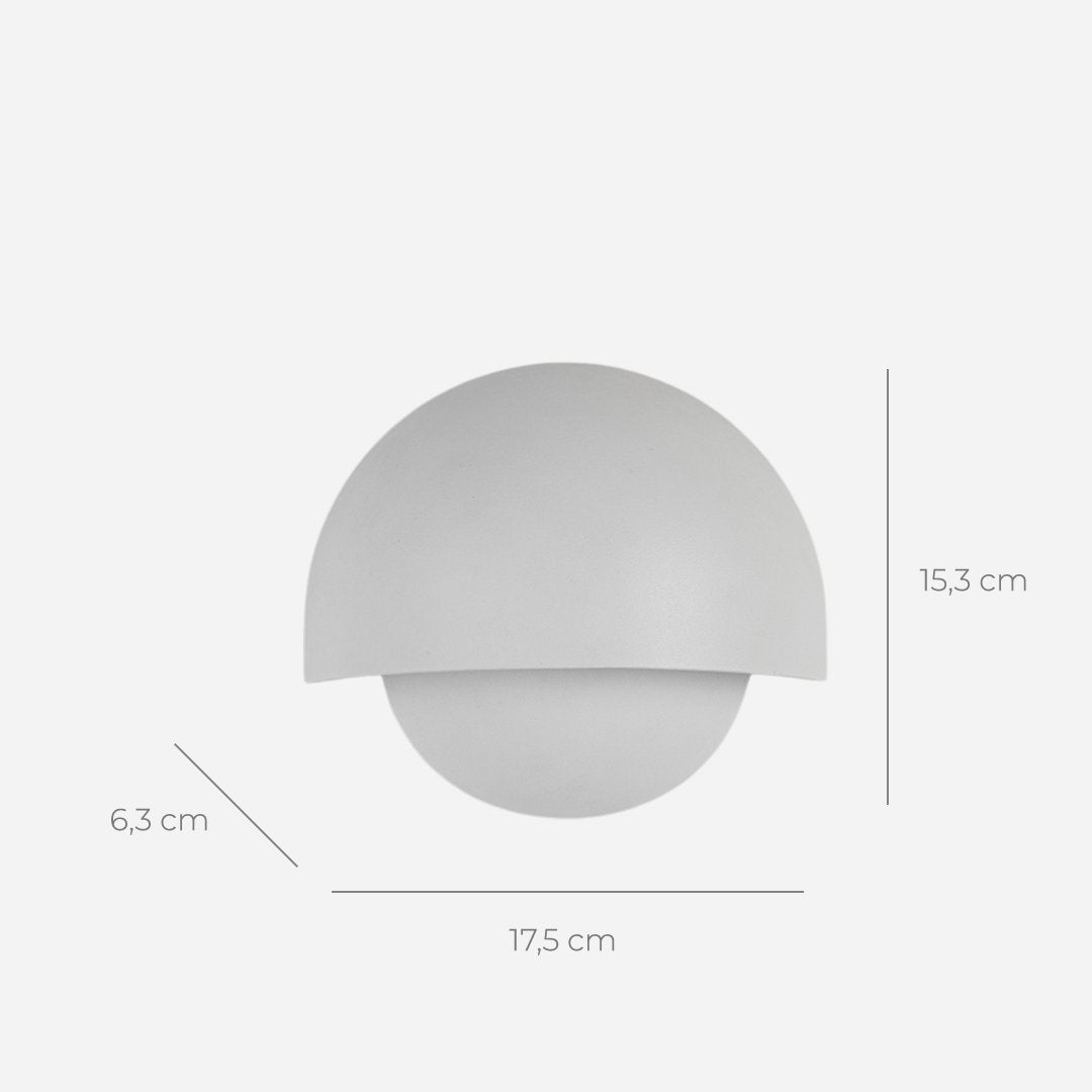Orion Rechargeable Aluminium Wall Light, view 9