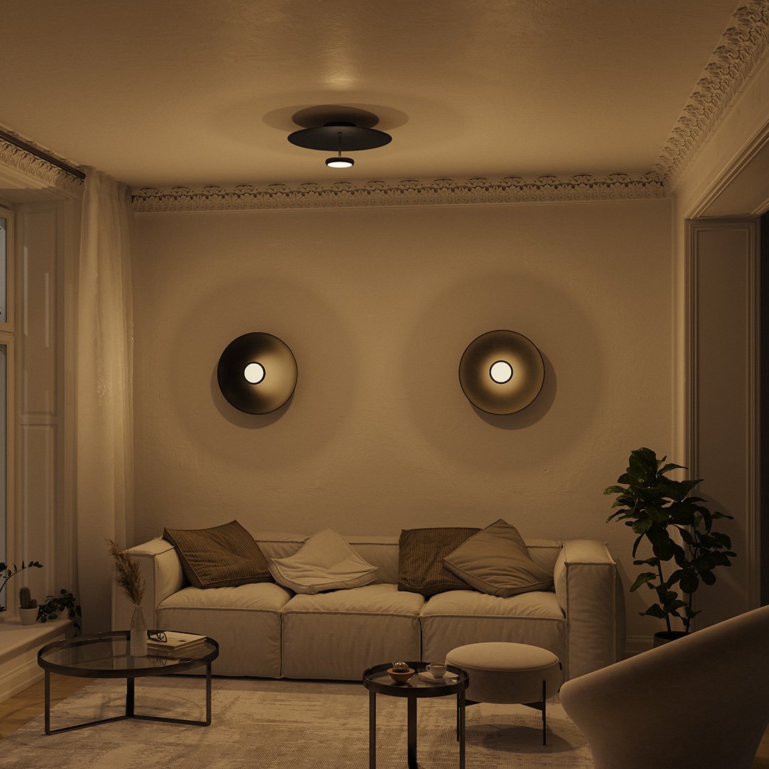 Iluma Dimmable Aluminium Ceiling Light, view 14