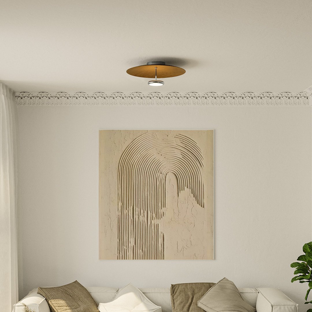 Iluma Dimmable Aluminium Ceiling Light