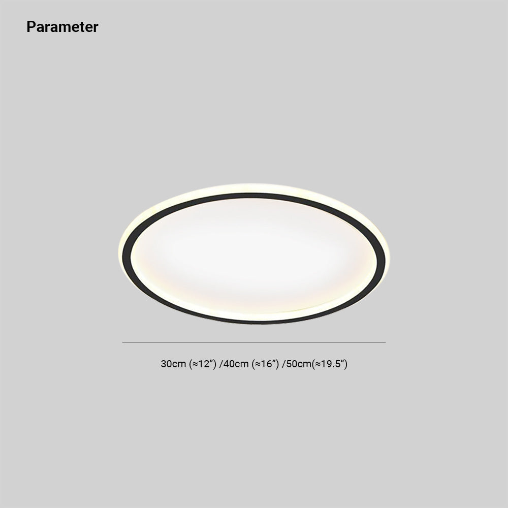Varin Flush Mount Ceiling Light Modern LED Round
