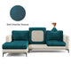 Thick Sofa Cushion Cover | Plush Chenille, 15 Colours
