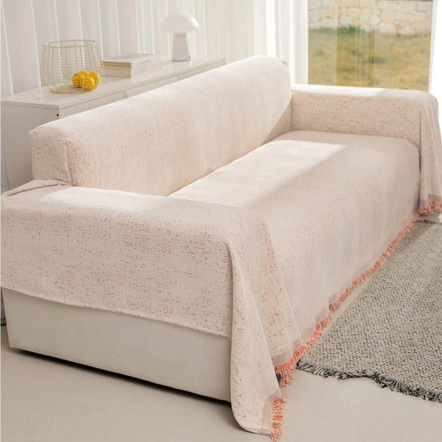 Speckled Chenille Sofa Throw | Large, 180 cm Wide, 4 Colours