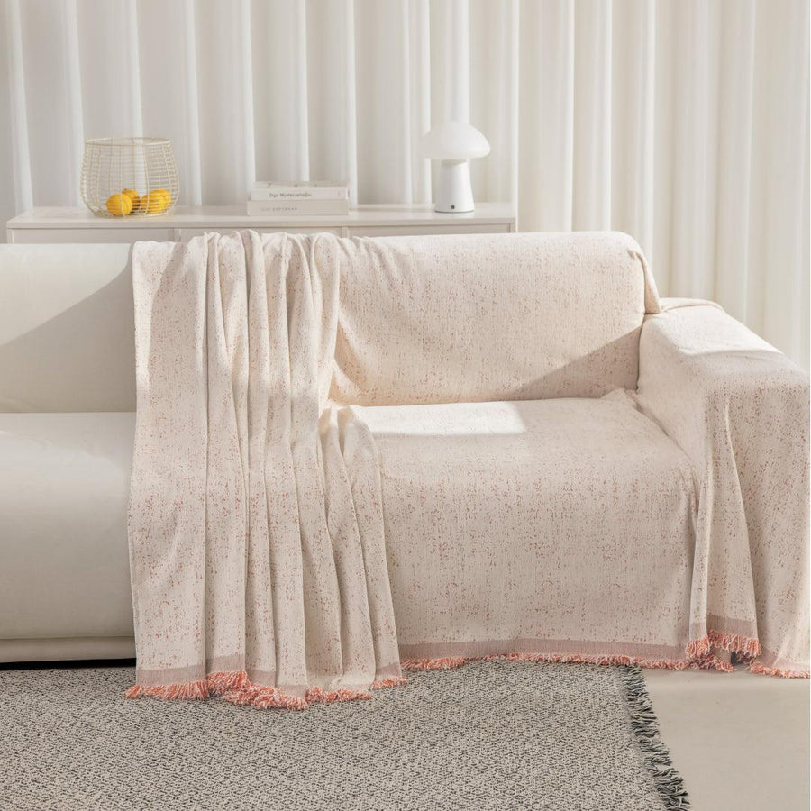 Speckled Chenille Sofa Throw | Large, 180 cm Wide, 4 Colours