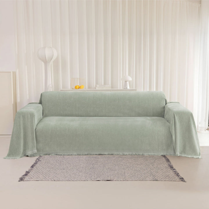 Speckled Chenille Sofa Throw | Large, 180 cm Wide, 4 Colours