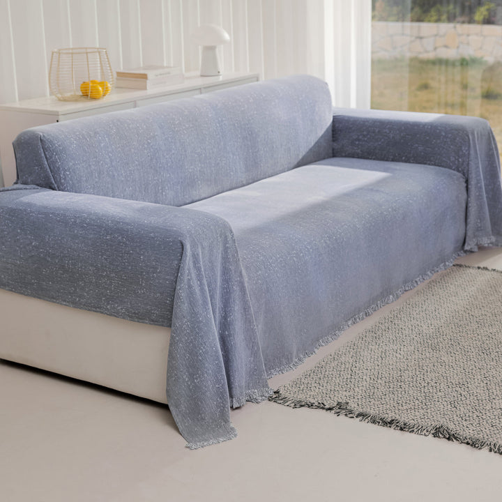 Speckled Chenille Sofa Throw | Large, 180 cm Wide, 4 Colours