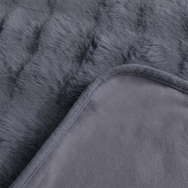 Faux Fur Bubble Sofa Throw | Large, 180 cm Wide, 6 Colours