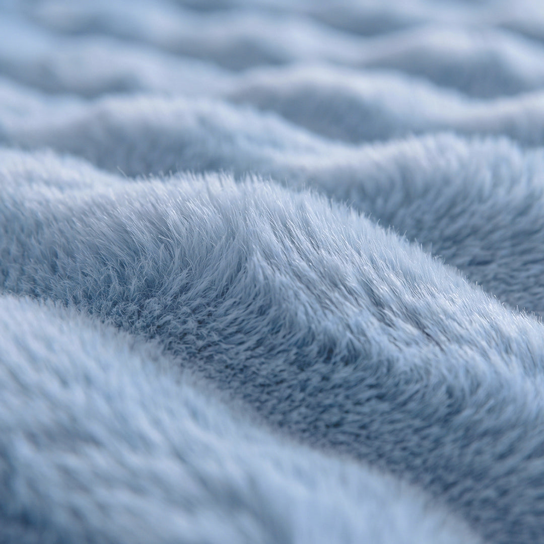 Faux Fur Bubble Sofa Throw | Large, 180 cm Wide, 6 Colours