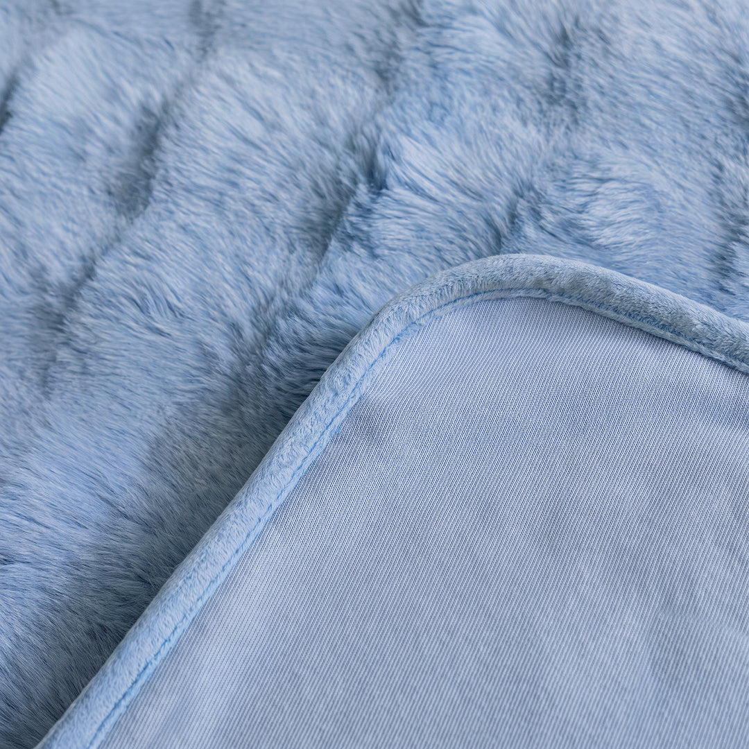 Faux Fur Bubble Sofa Throw | Large, 180 cm Wide, 6 Colours