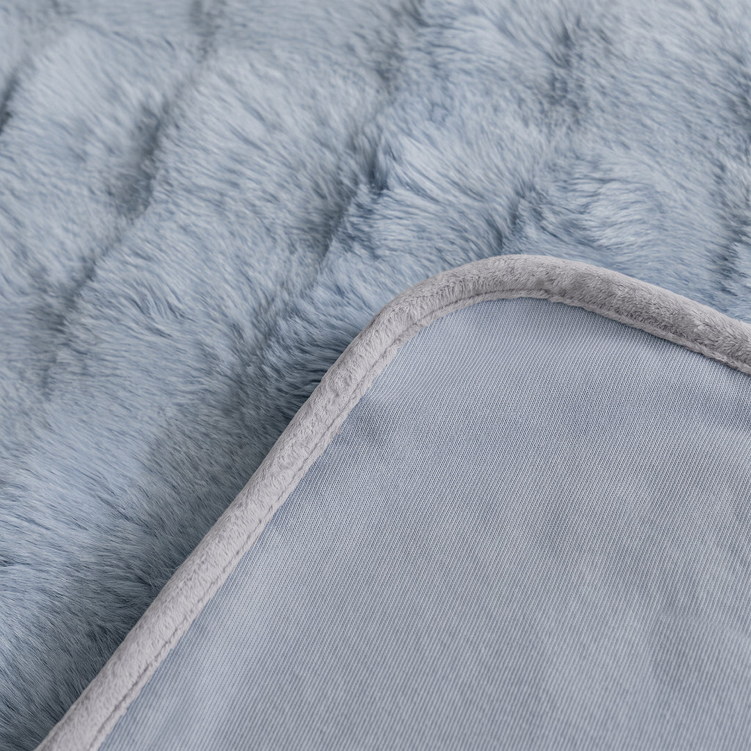 Faux Fur Bubble Sofa Throw | Large, 180 cm Wide, 6 Colours