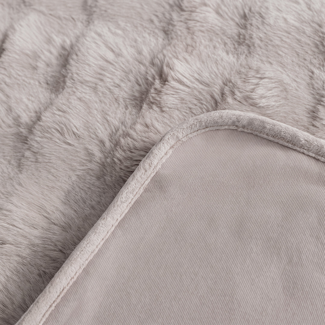 Faux Fur Bubble Sofa Throw | Large, 180 cm Wide, 6 Colours