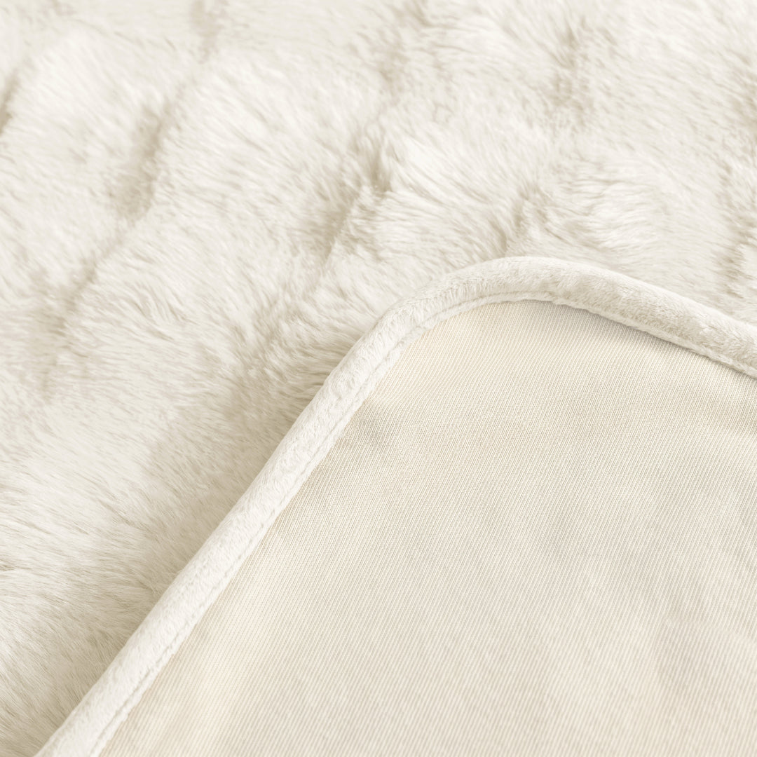 Faux Fur Bubble Sofa Throw | Large, 180 cm Wide, 6 Colours