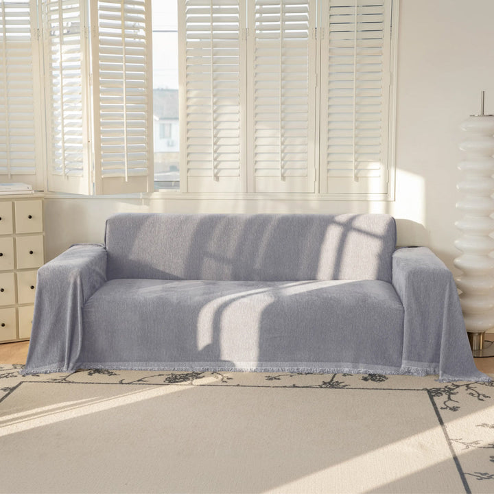 Soft Chenille Sofa Throw | Large, 180 cm Wide, 4 Colours