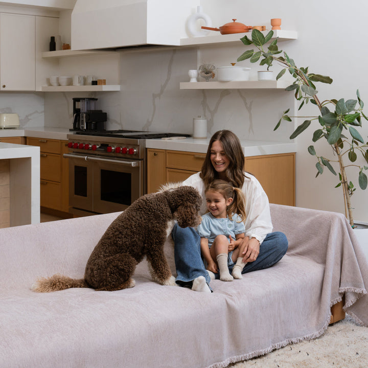 Soft Chenille Sofa Throw | Large, 180 cm Wide, 4 Colours