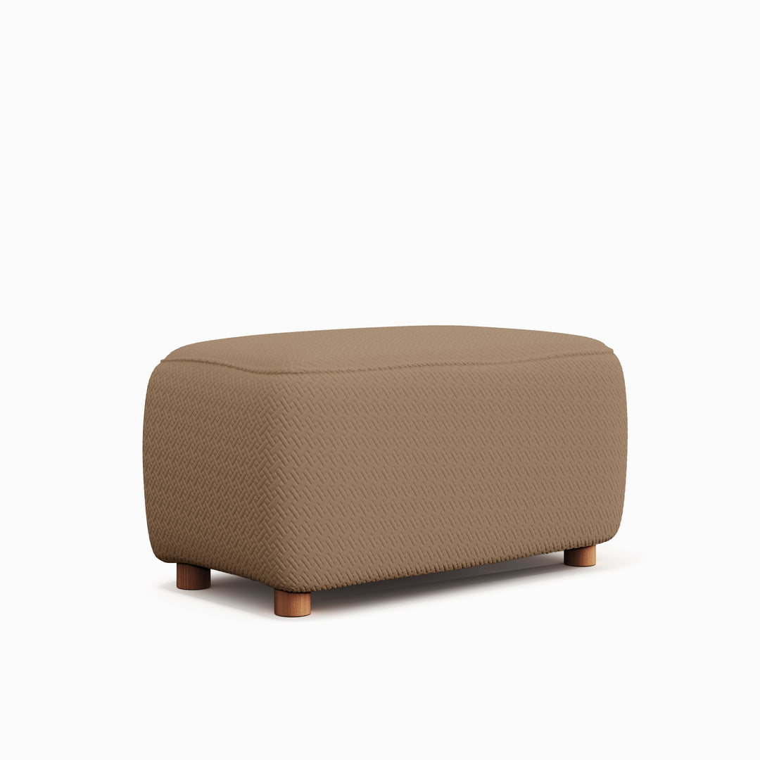 Stretch Ottoman Cover | Jacquard, 11 Colours