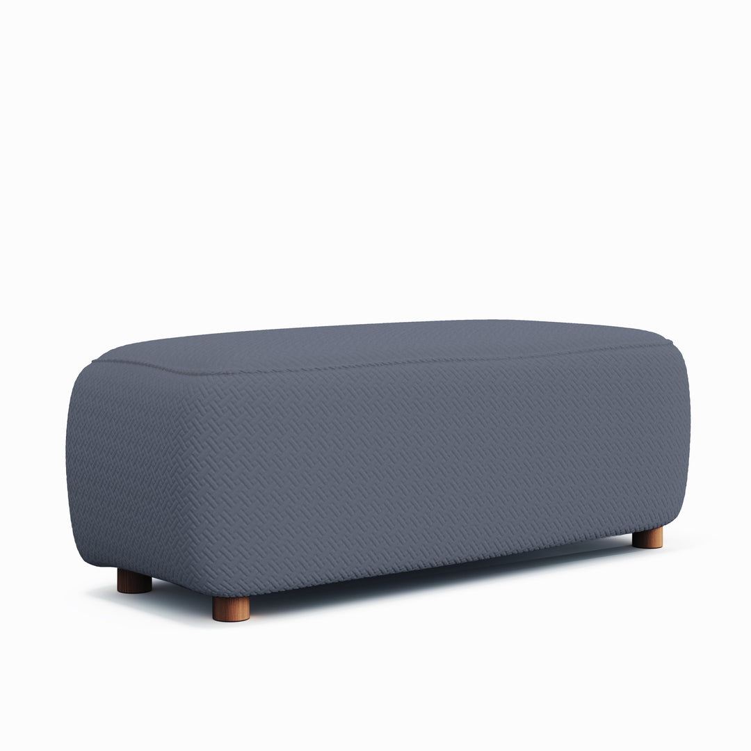 Stretch Ottoman Cover | Jacquard, 11 Colours