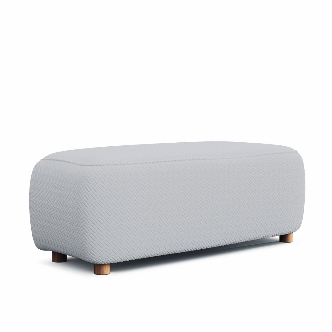 Stretch Ottoman Cover | Jacquard, 11 Colours