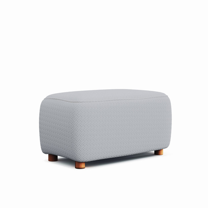 Stretch Ottoman Cover | Jacquard, 11 Colours