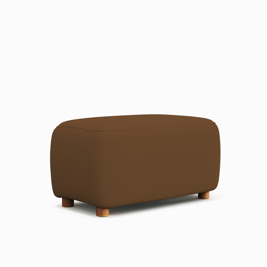Stretch Ottoman Cover | Jacquard, 11 Colours