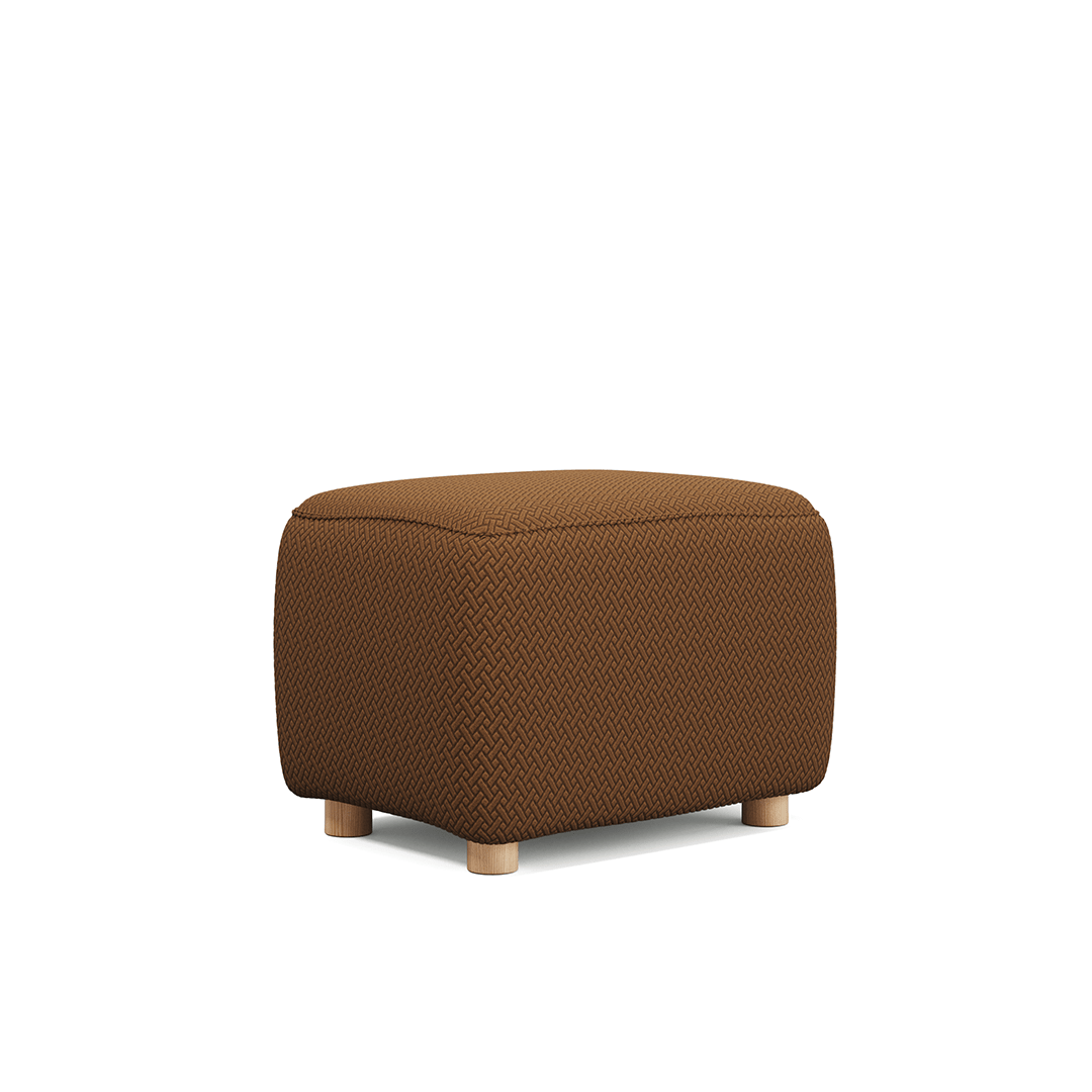 Stretch Ottoman Cover | Jacquard, 11 Colours