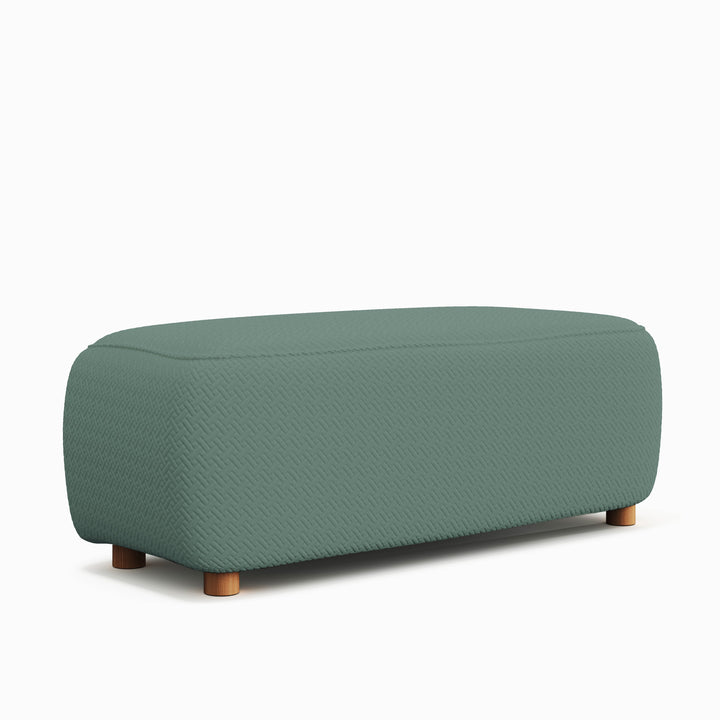 Stretch Ottoman Cover | Jacquard, 11 Colours