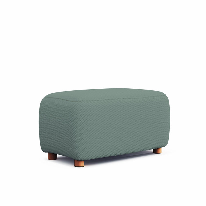 Stretch Ottoman Cover | Jacquard, 11 Colours