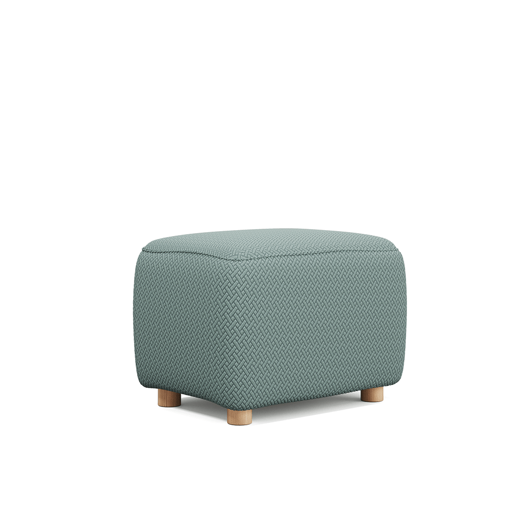 Stretch Ottoman Cover | Jacquard, 11 Colours