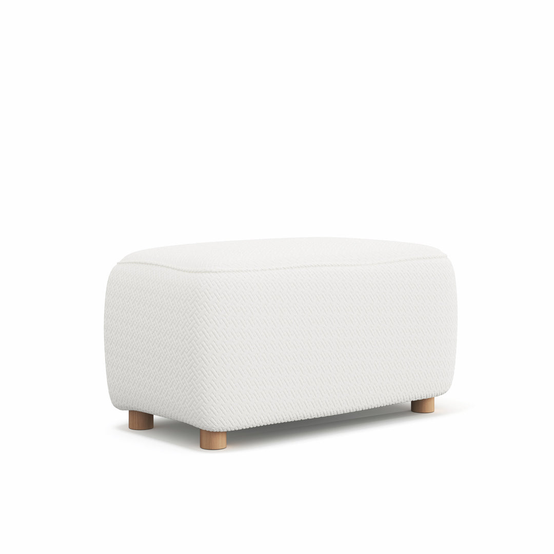 Stretch Ottoman Cover | Jacquard, 11 Colours