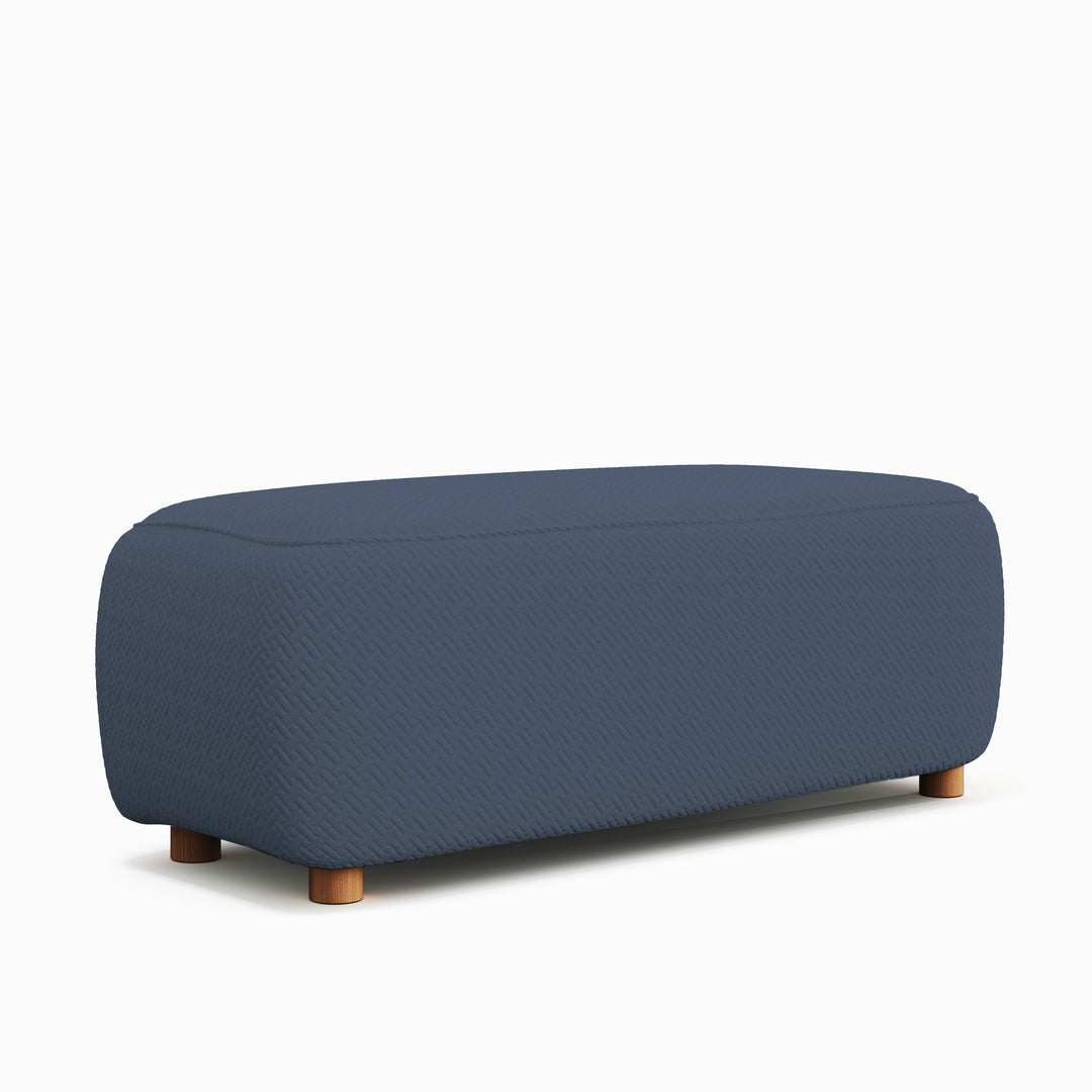 Stretch Ottoman Cover | Jacquard, 11 Colours