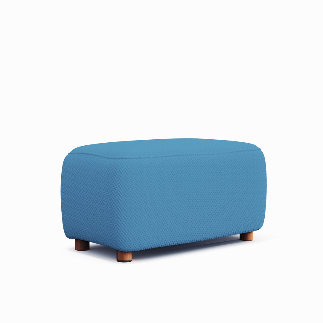 Stretch Ottoman Cover | Jacquard, 11 Colours