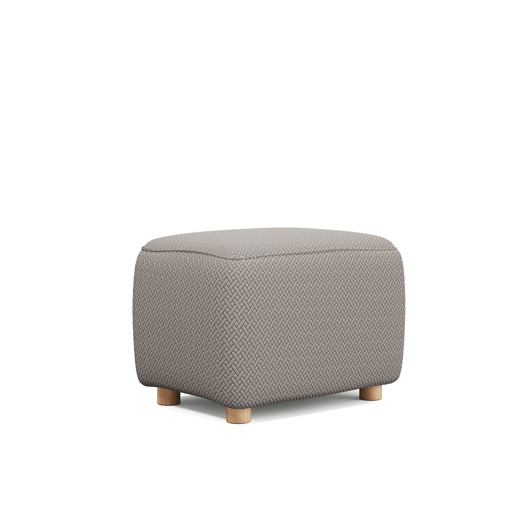 Stretch Ottoman Cover | Jacquard, 11 Colours