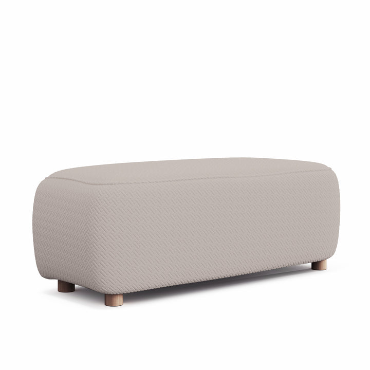 Stretch Ottoman Cover | Jacquard, 11 Colours